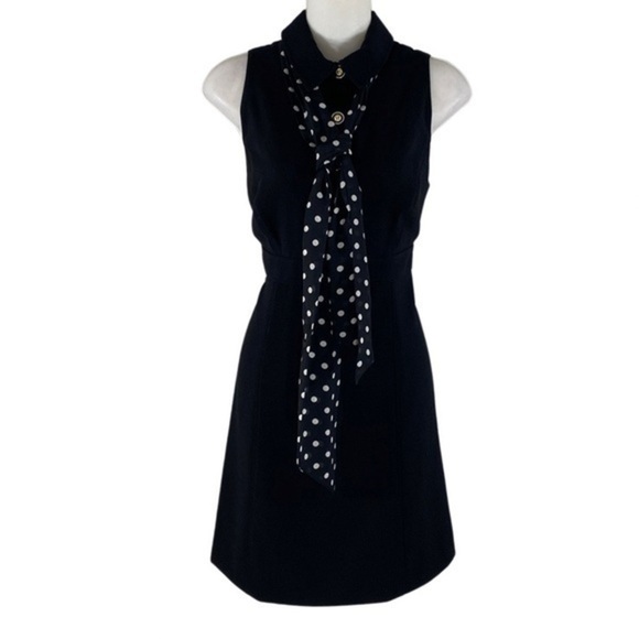 Tahari black sleeveless shirt dress - Picture 7 of 10